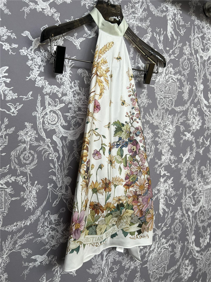 D10r halterneck silk top replica designer cloth