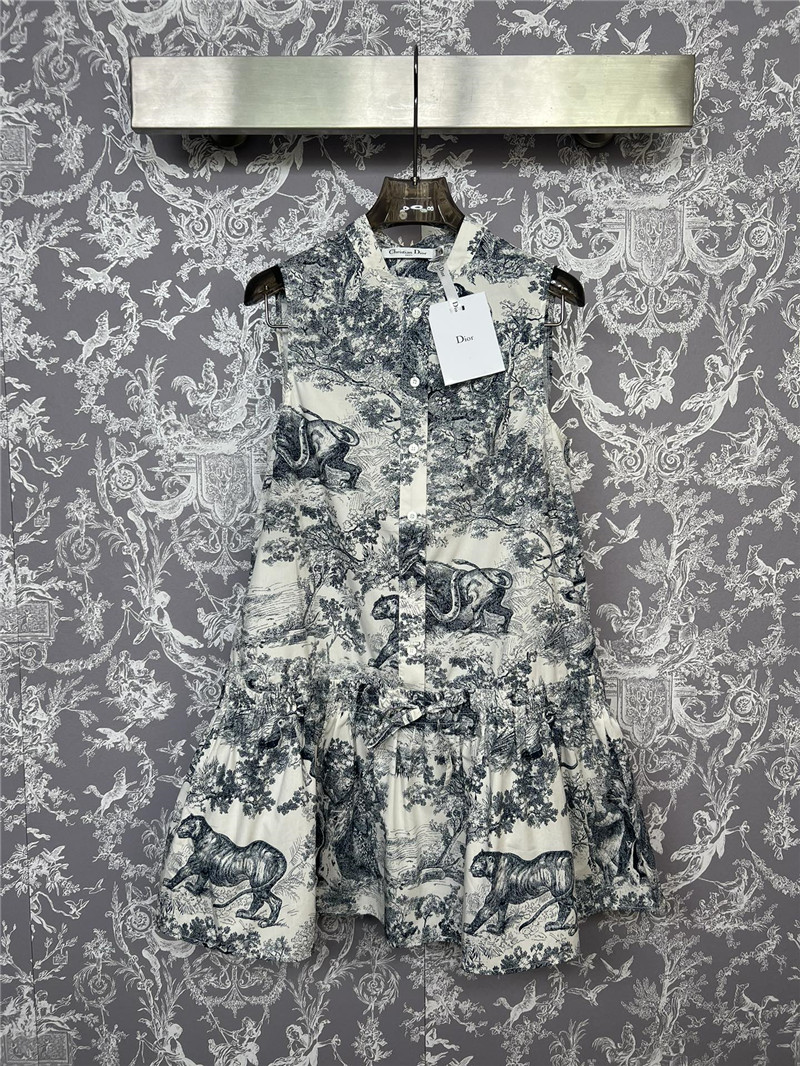 dior new animal dress replica clothing