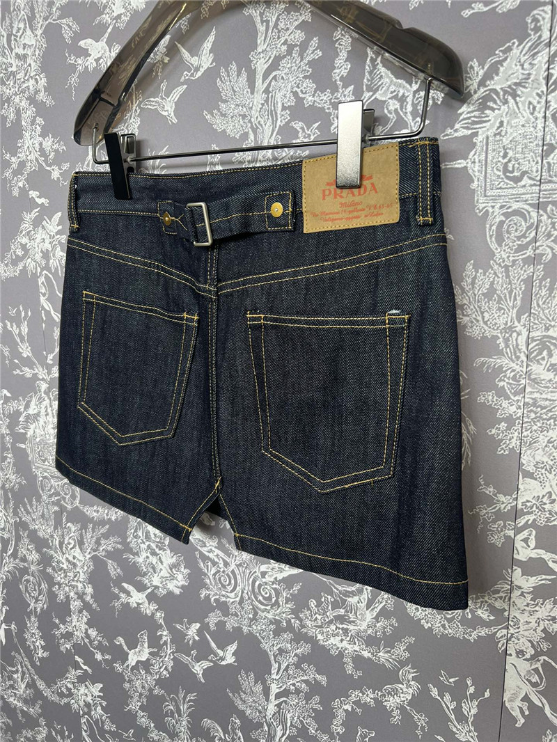 Pra*a new denim skirt replica d&g clothing