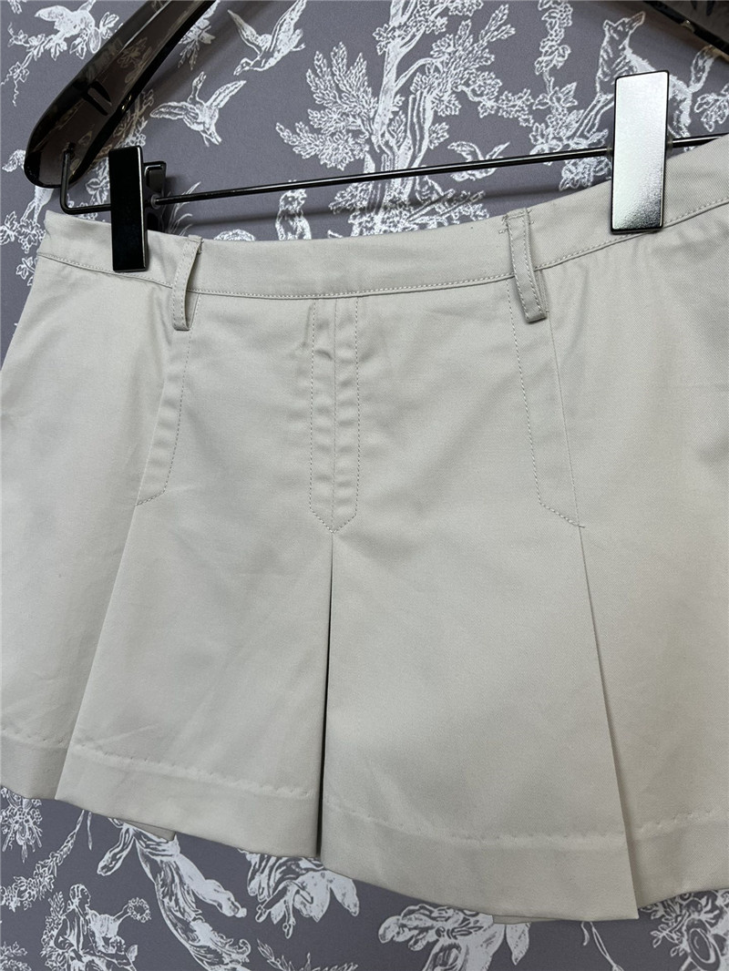 M1um1u new short-sleeved shirt and skirt suit replica clothing sites