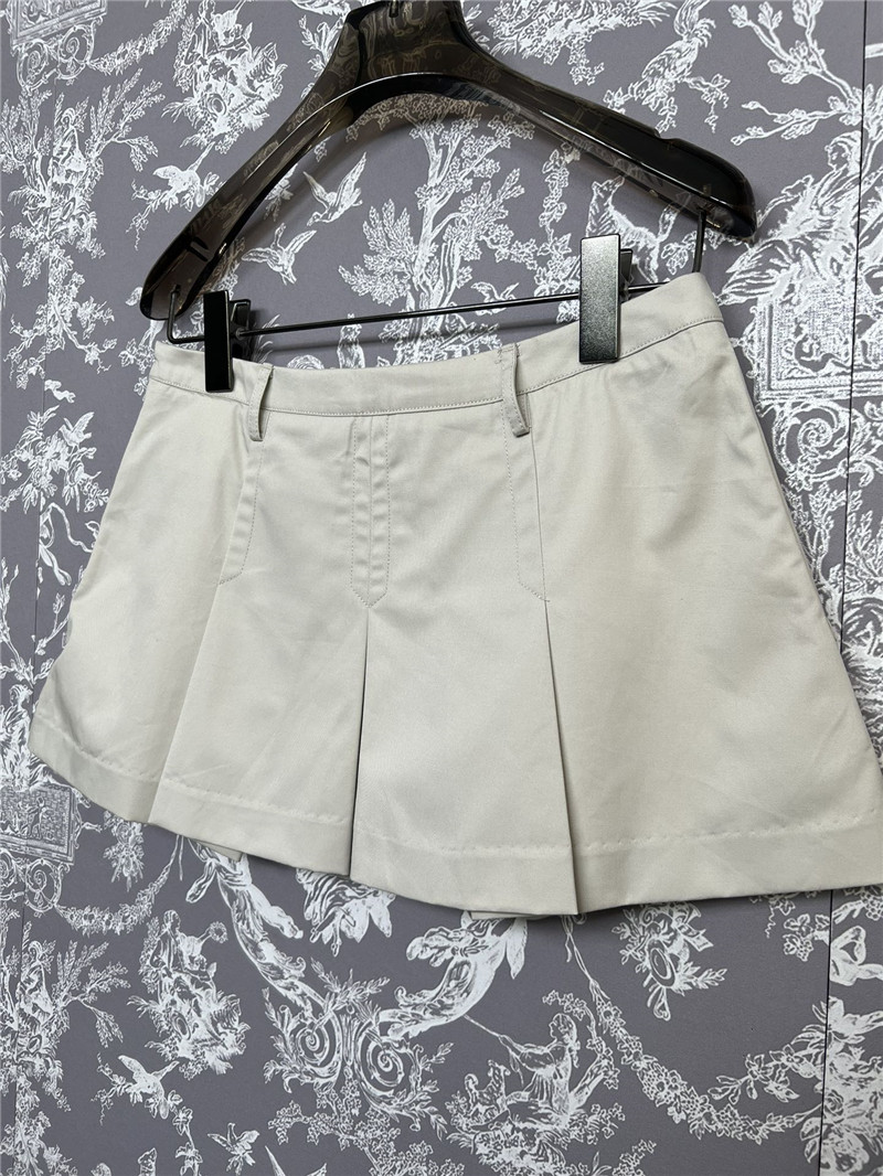 M1um1u new short-sleeved shirt and skirt suit replica clothing sites