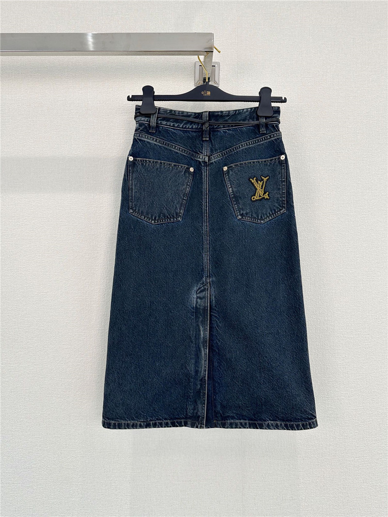louis vuitton LV new denim skirt replica d&g clothing