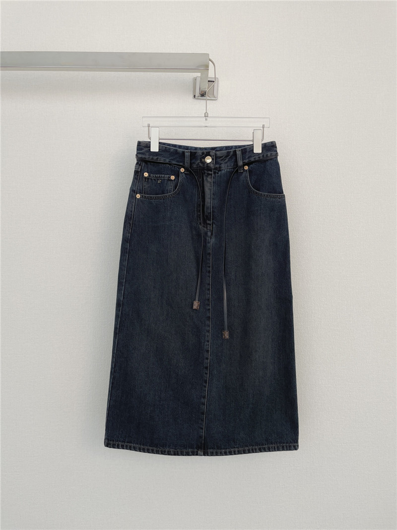 louis vuitton LV new denim skirt replica d&g clothing