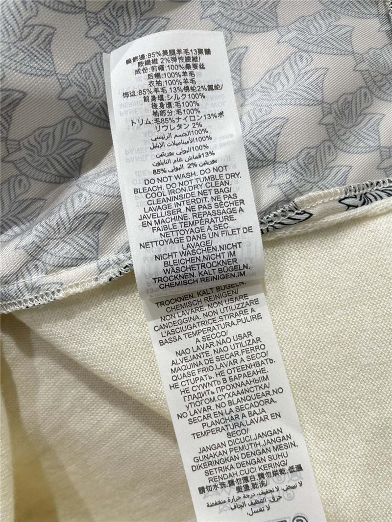 Hermes polo collar top replica designer clothes