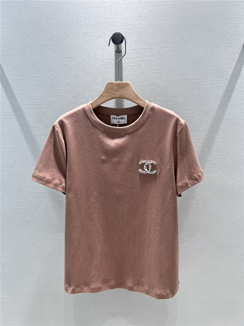 Chanel new short sleeve T-shirt replica clothing sites