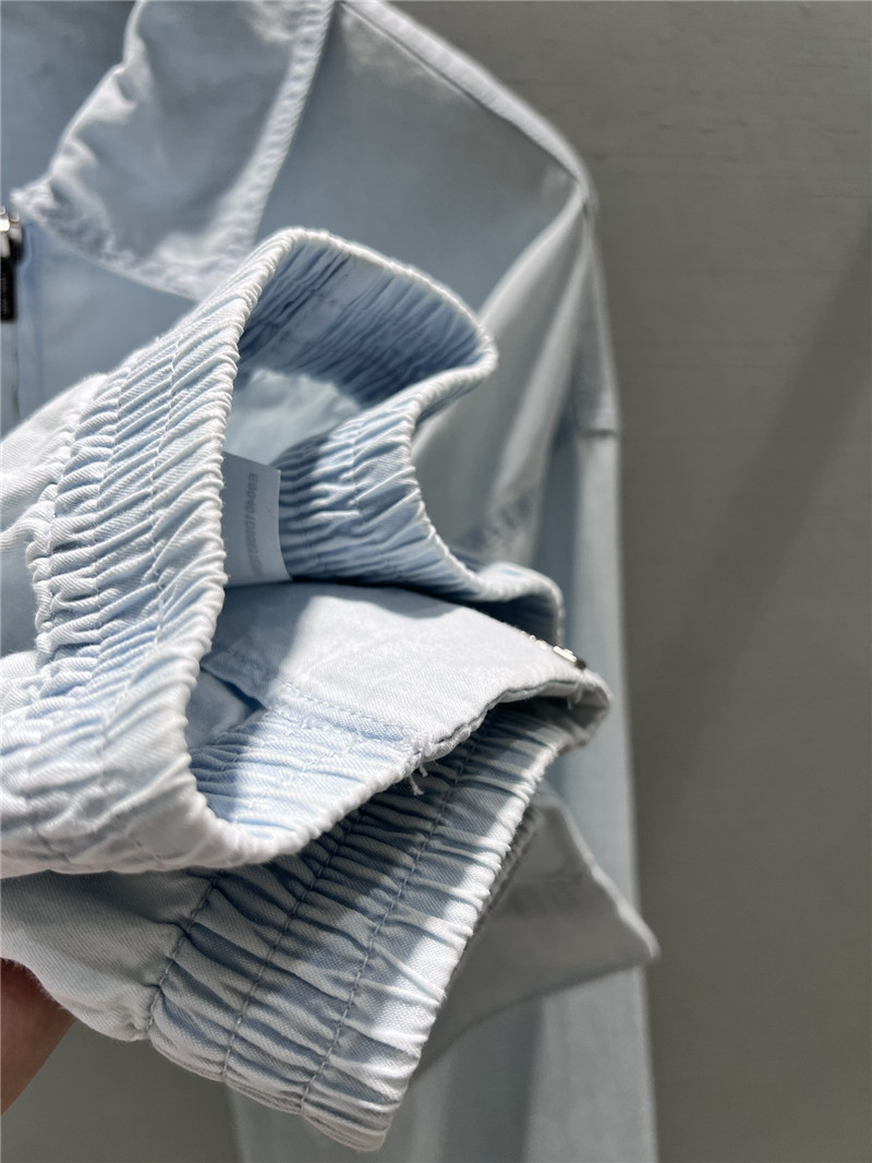 miumiu zipper denim jacket replicas clothes