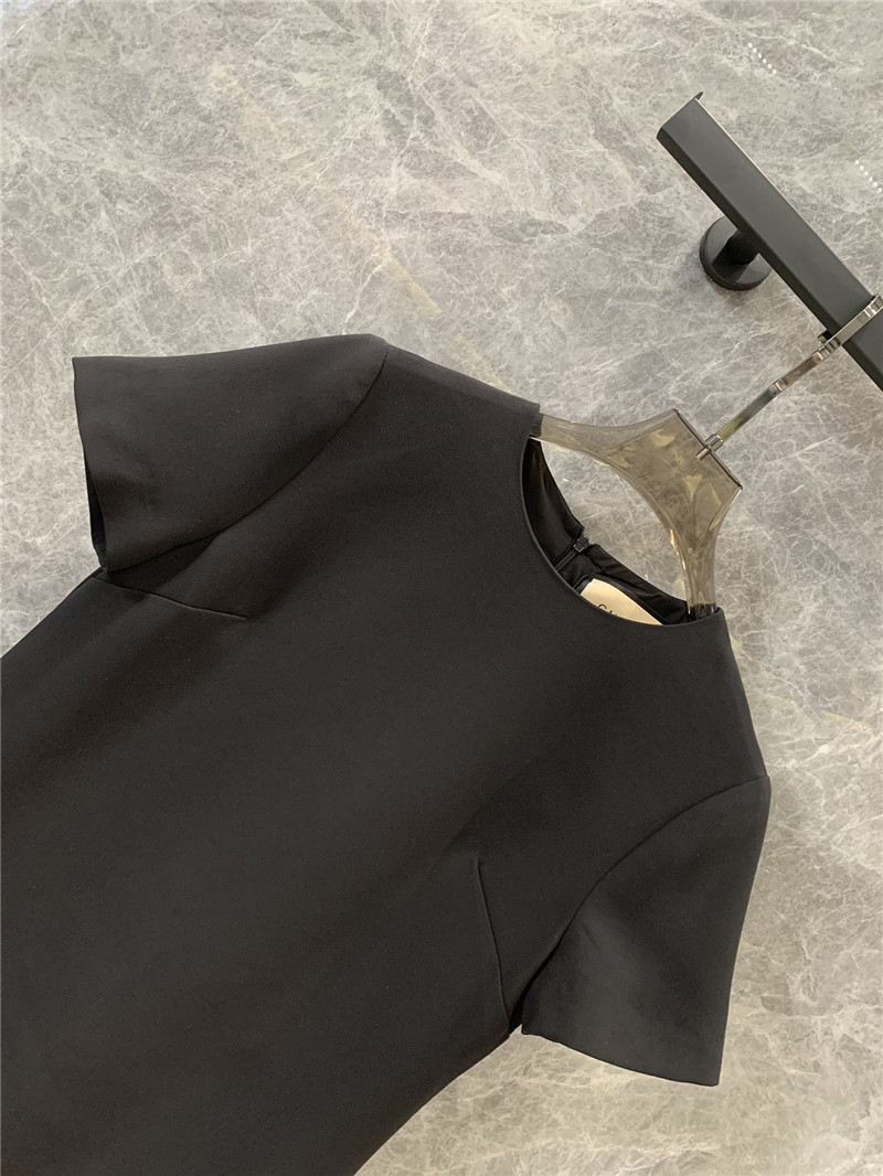 Gucci crew neck short sleeve dress replica designer clothes