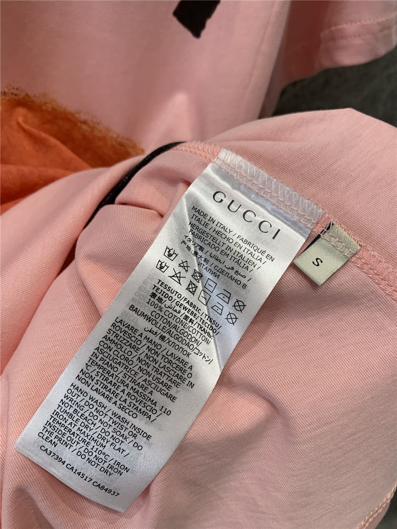 Gvc*1 cartoon dog fun print short sleeve t-shirt replica clothing