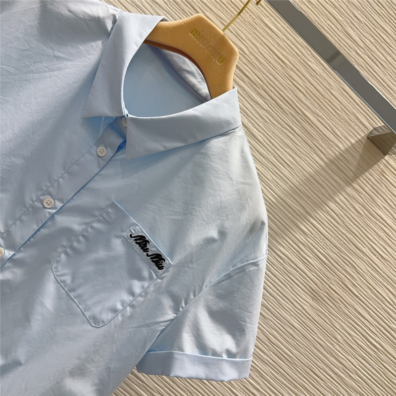 M1um1u short sleeve shirt replica d&g clothing