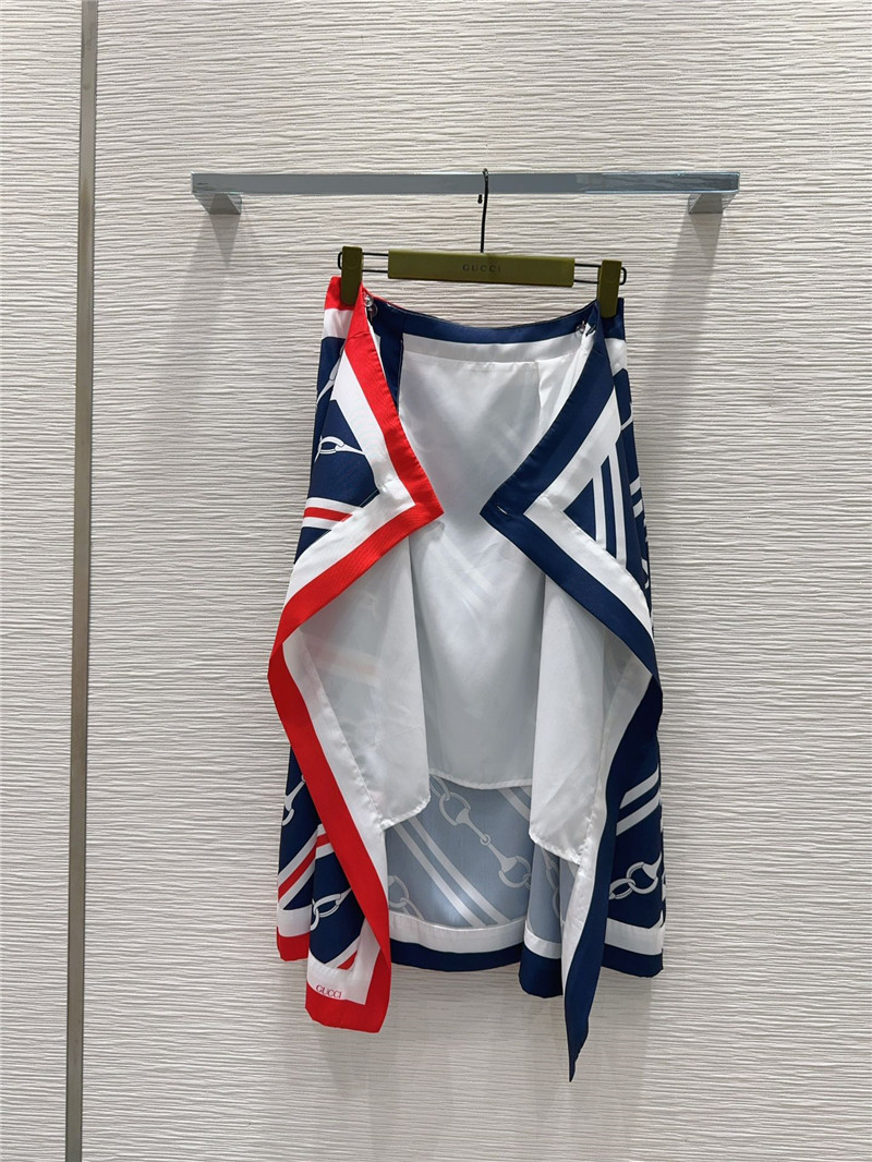 Gvc*1 printed skirt cheap replica designer clothes