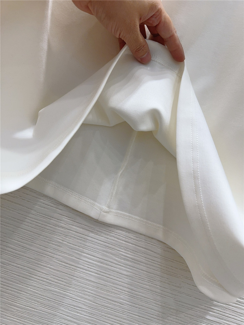 Y51 wing sleeve top + simple skirt set replica clothes