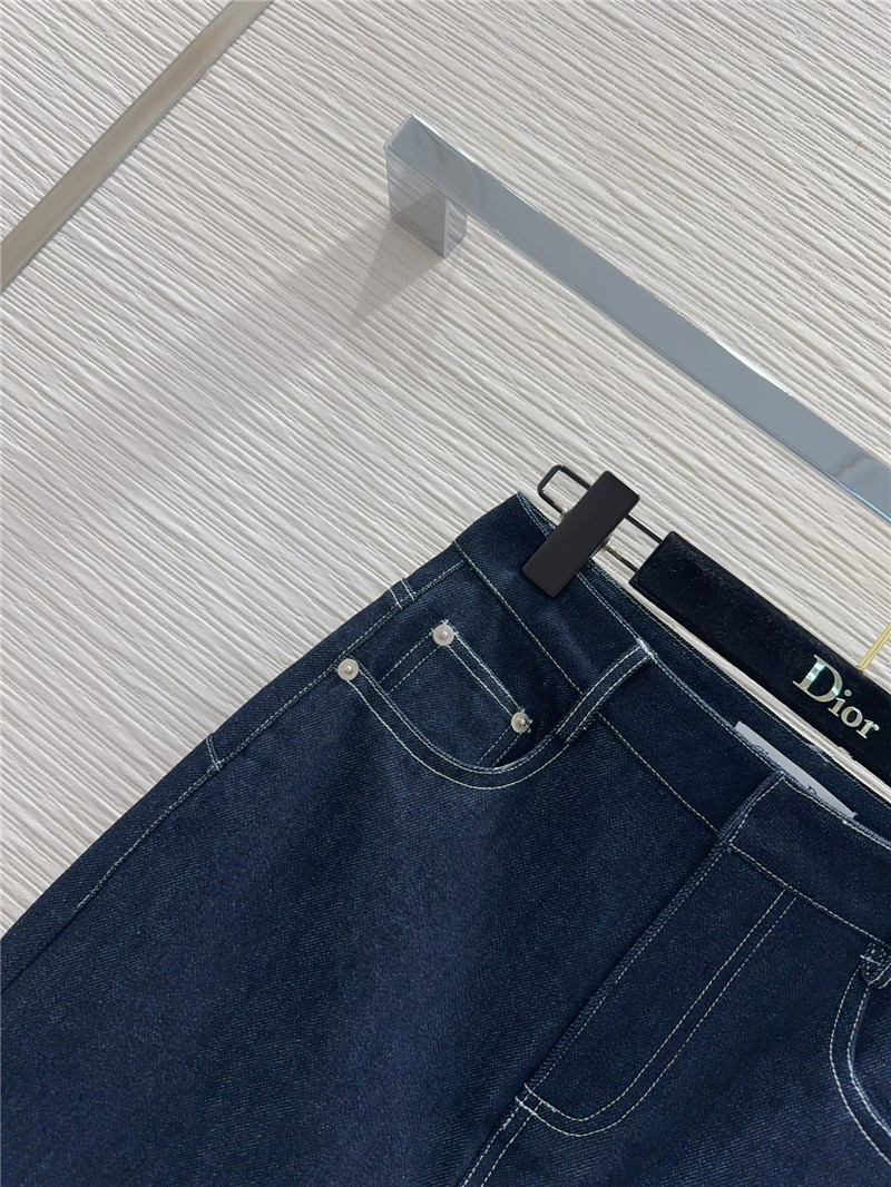 D10r denim slit skirt replica d&g clothing