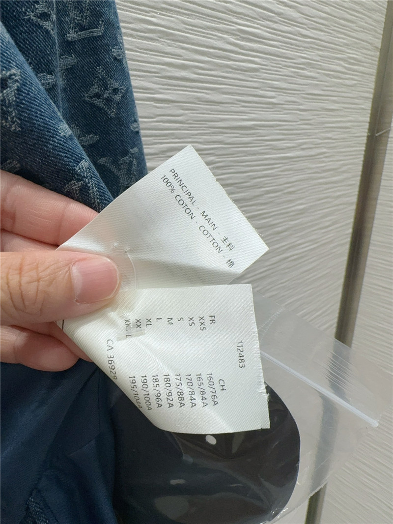 l0vis Vvtt0n lv denim top replica clothing sites