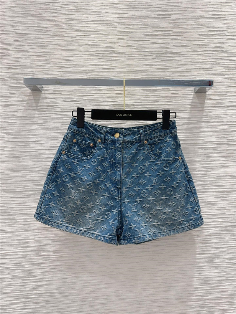 louis vuitton LV denim shorts replica d&g clothing