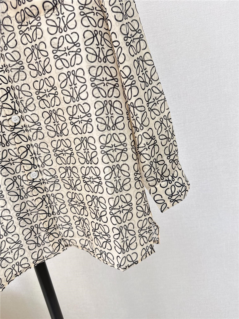 loewe loose ice silk sun protection shirt replica clothes