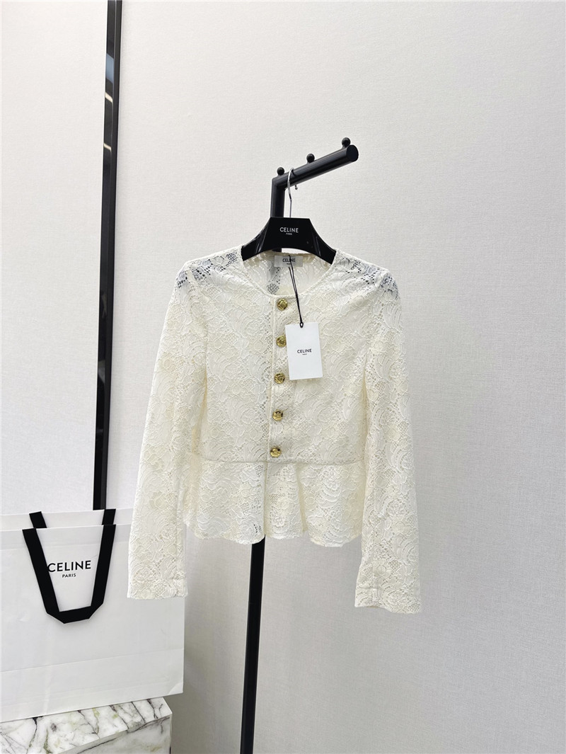 celine light lace waist small jacket replica d&g clothing