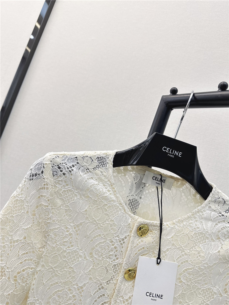 celine light lace waist small jacket replica d&g clothing