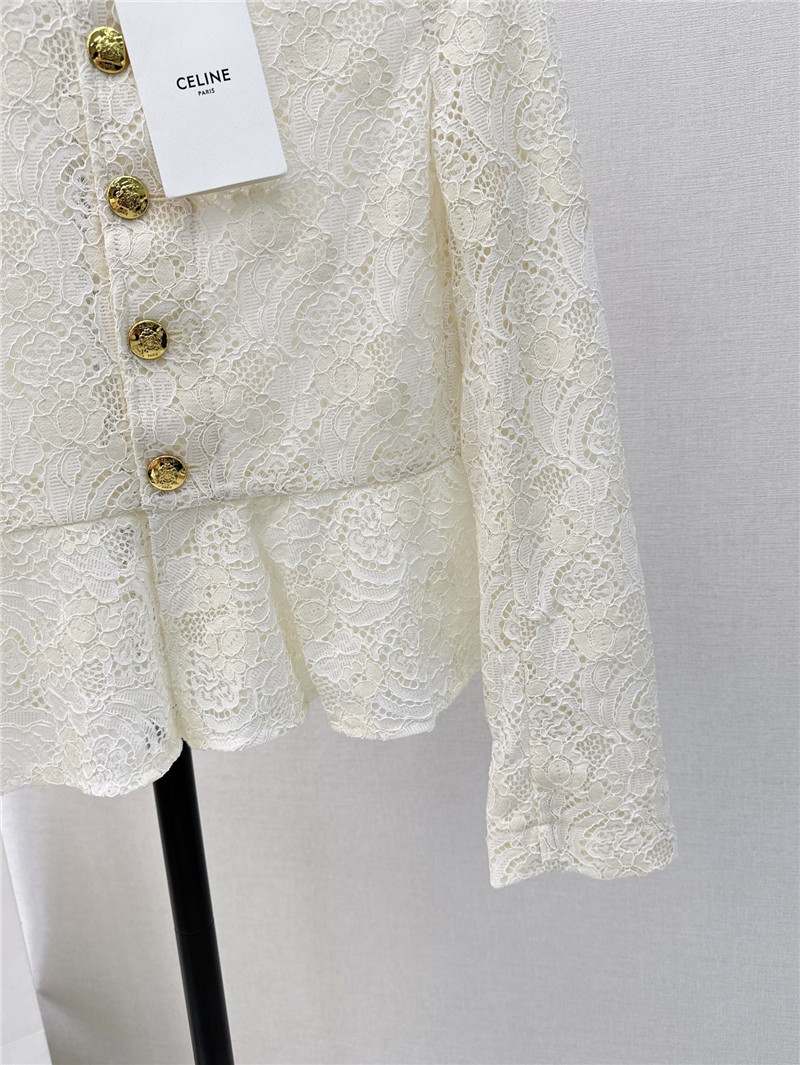 celine light lace waist small jacket replica d&g clothing