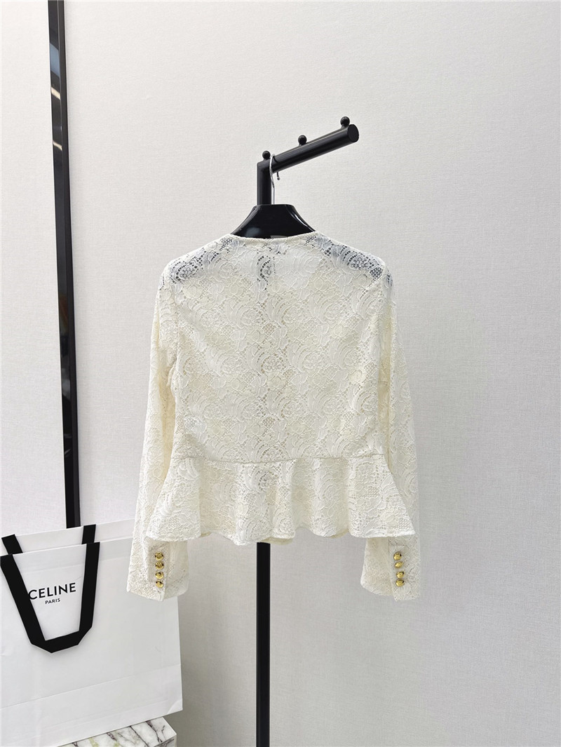 celine light lace waist small jacket replica d&g clothing