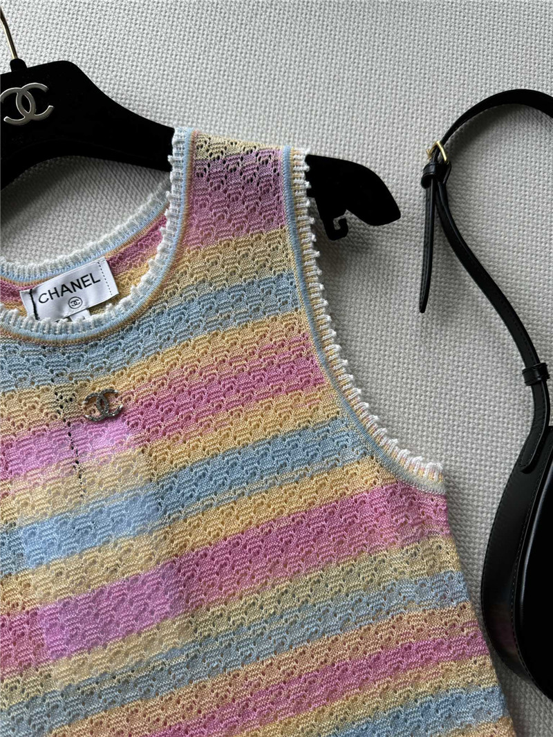 Ch**el crochet vest cheap replica designer clothes