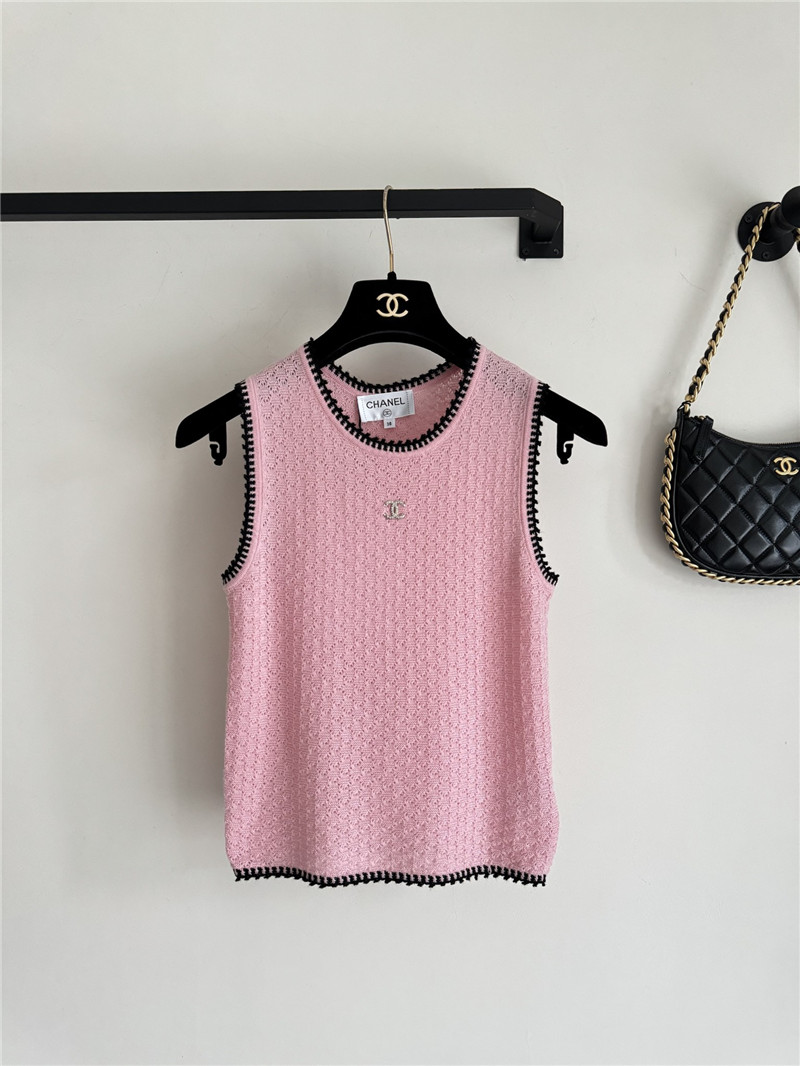Chanel crochet vest cheap replica designer clothes