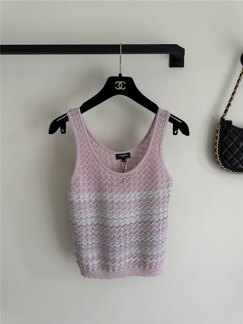 Chanel new vest replica designer clothes