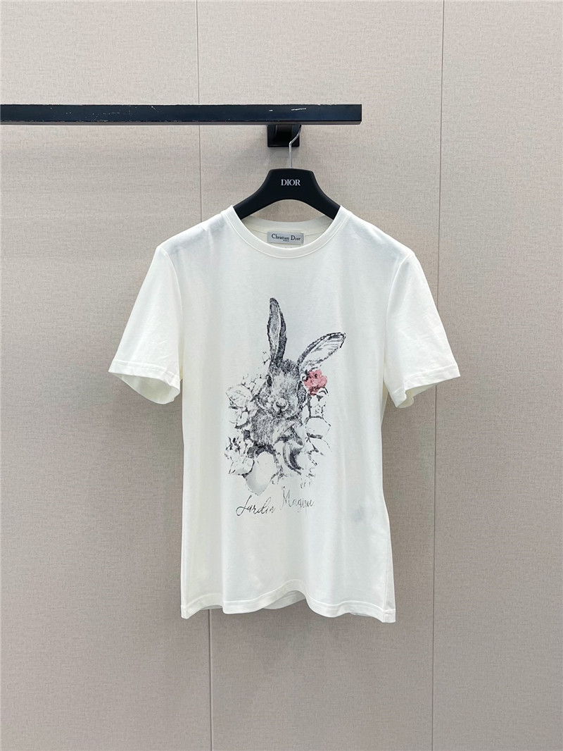 dior round neck short sleeve T-shirt replica designer clothes