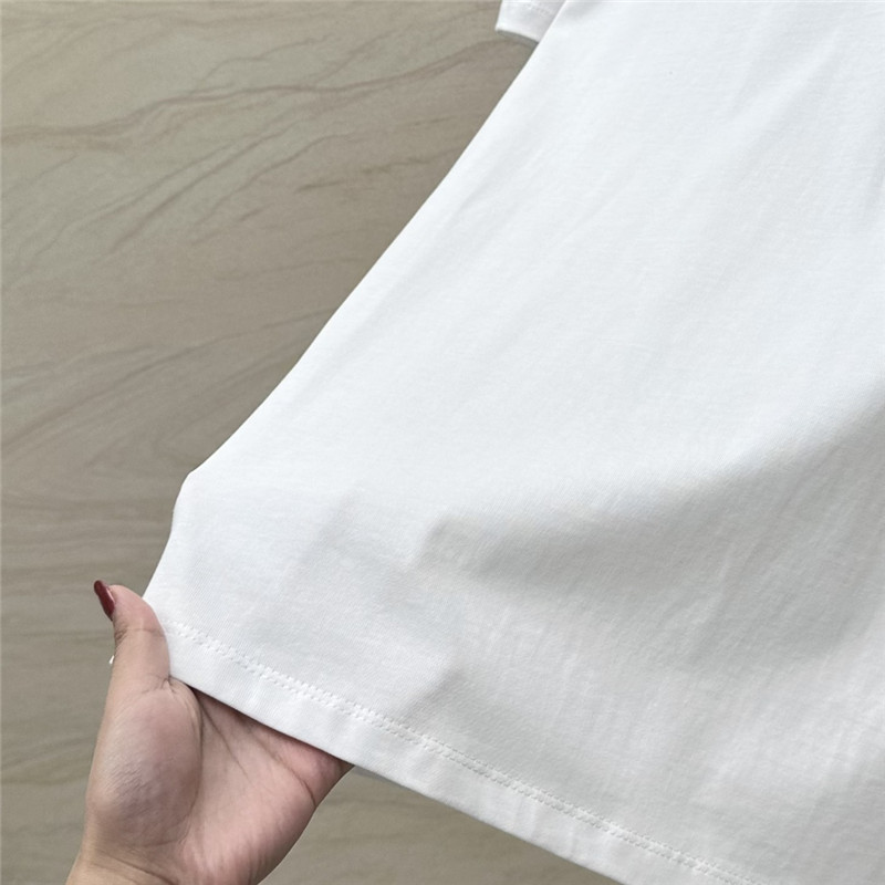 Moncler embroidered letter logo short sleeve T-shirt replica clothes