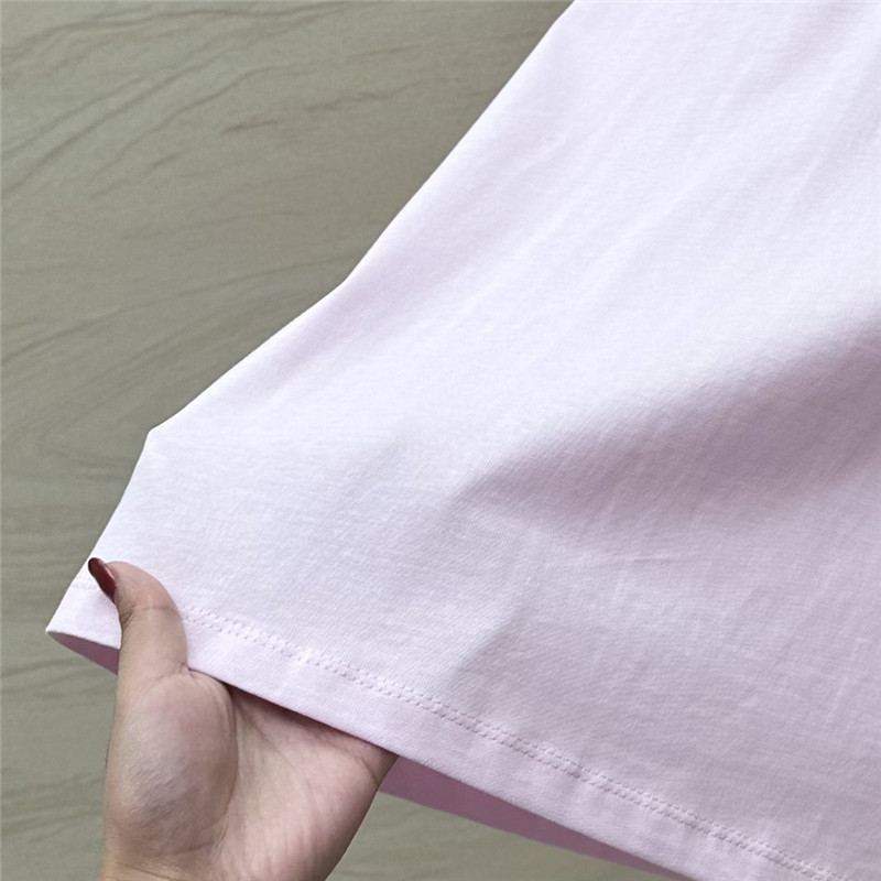 Moncler embroidered letter logo short sleeve T-shirt replica clothes