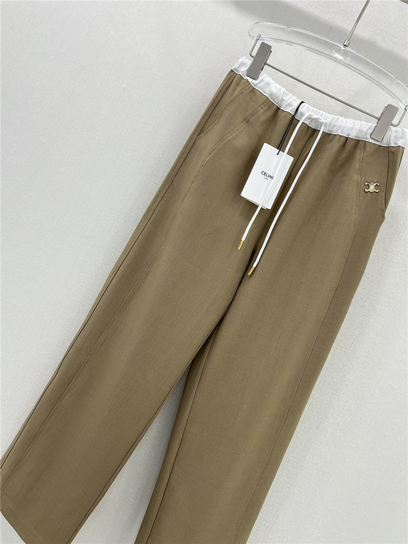 celine wide-leg casual pants replica clothing sites