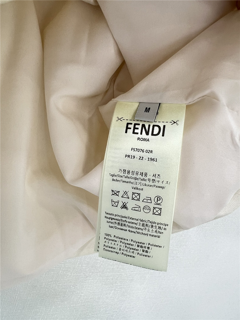 F**di embroidered lapel jacket replica clothes