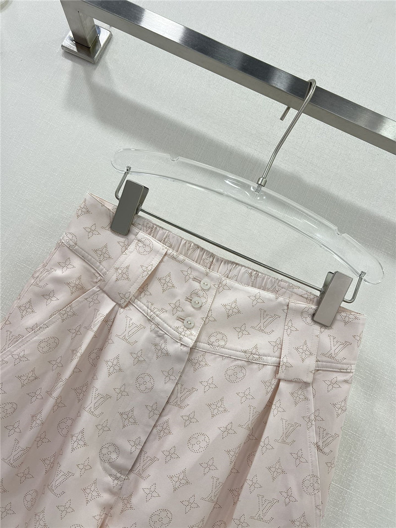 louis vuitton LV silk shorts replica designer clothes