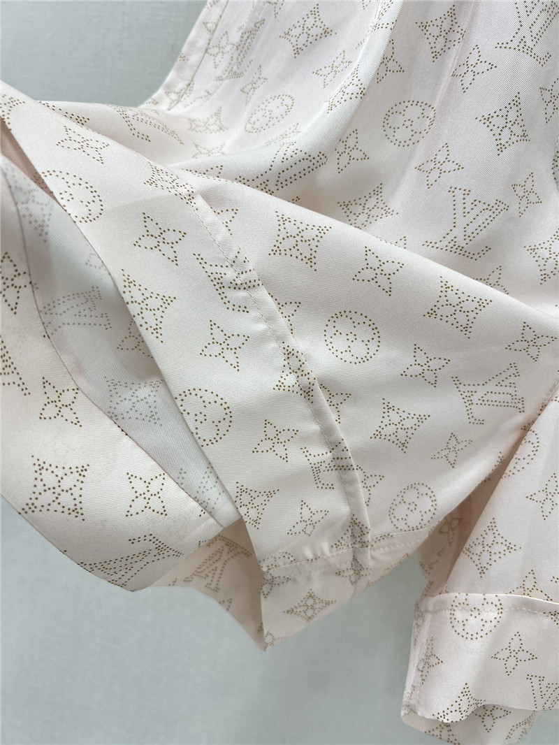 louis vuitton LV silk shorts replica designer clothes