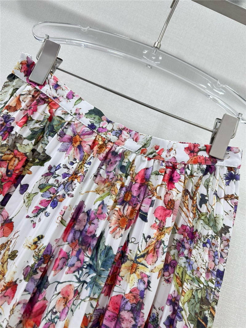 D10r pleated long skirt replica d&g clothing