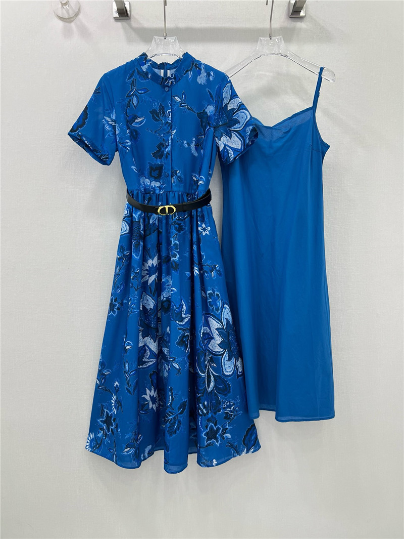 dior short sleeve dress replica designer clothes