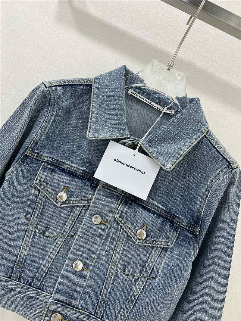 alexander wang diamond denim jacket replica clothing sites