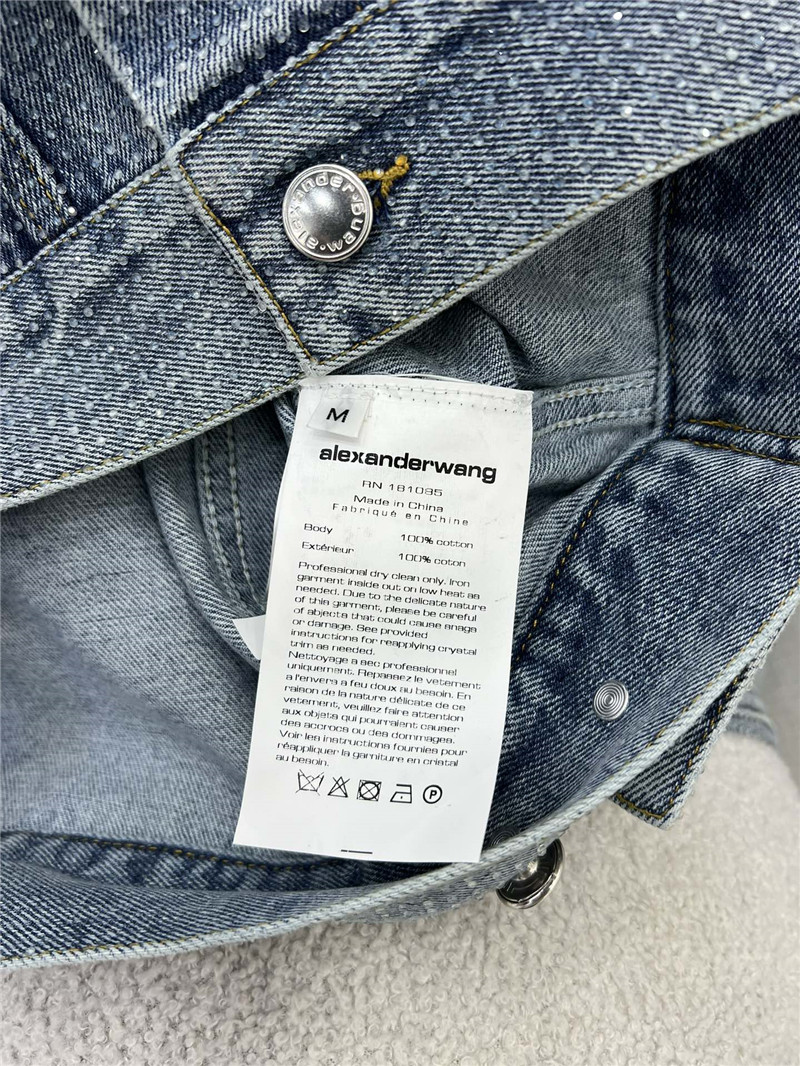 alexander wang diamond denim jacket replica clothing sites