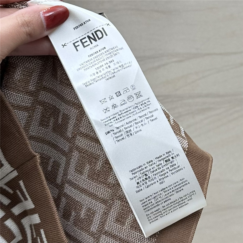 F**di old flower ff knitted small vest replica d&g clothing