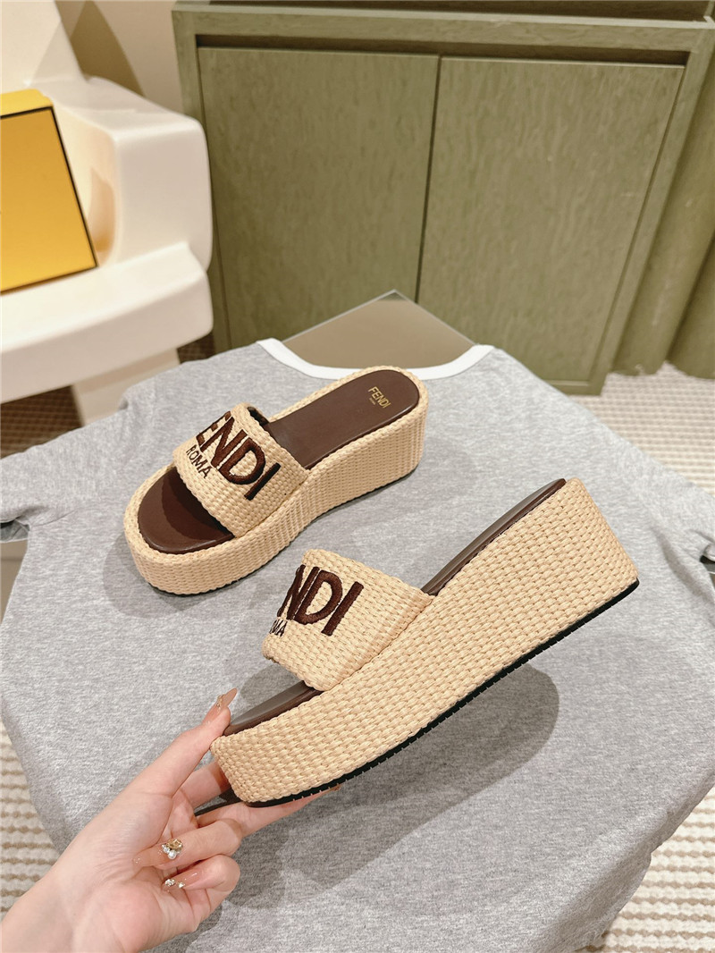 Fendi Sunshine Platform Slides