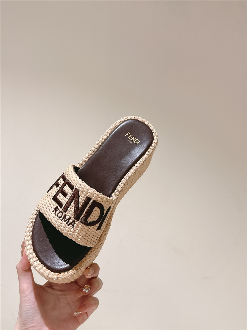 Fendi Sunshine Platform Slides