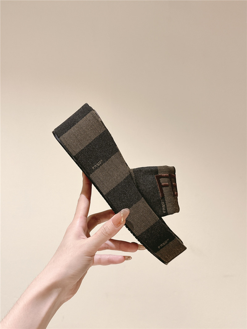 Fendi Sunshine Platform Slides Women