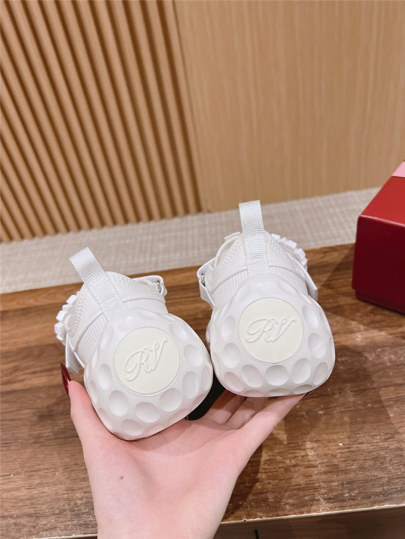 Roger Vivier Viv’ Run Light Trekky Sneakers White