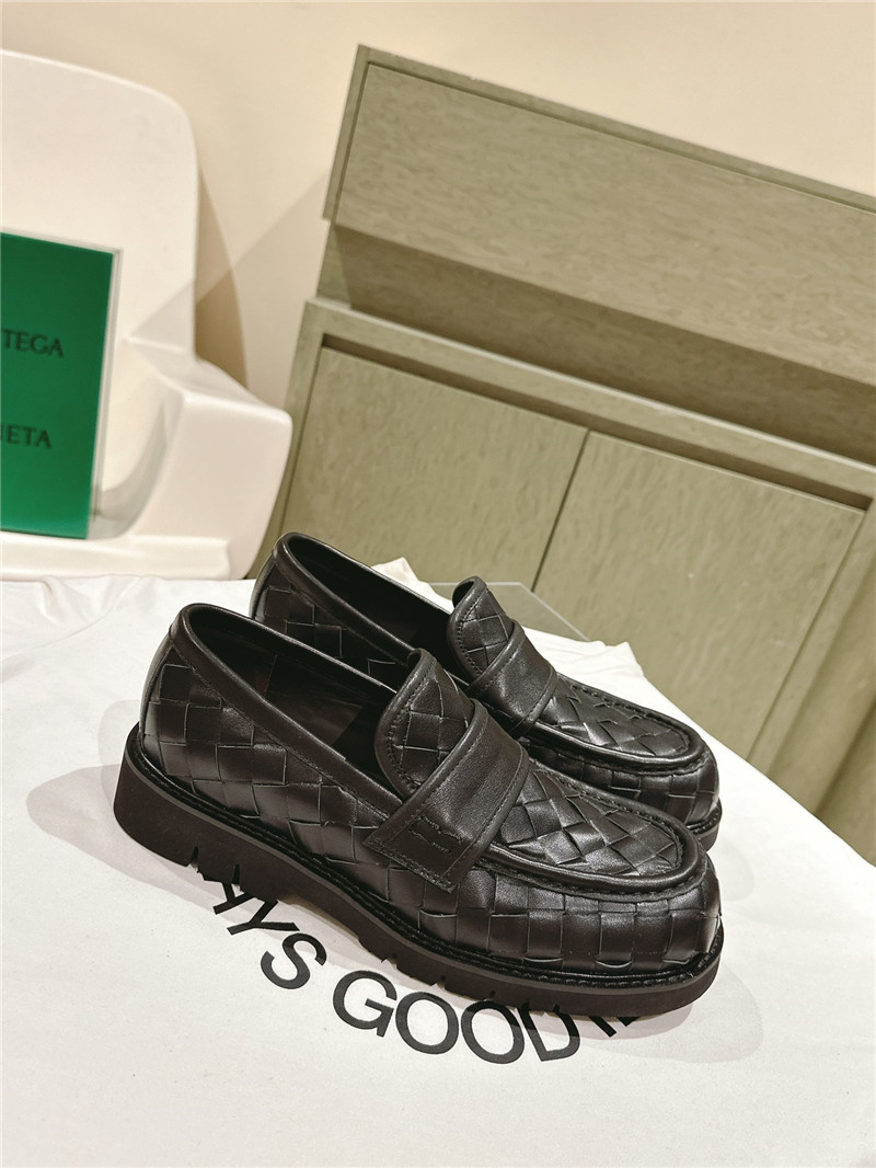 Bottega Veneta Women’s Woven Leather Sneakers