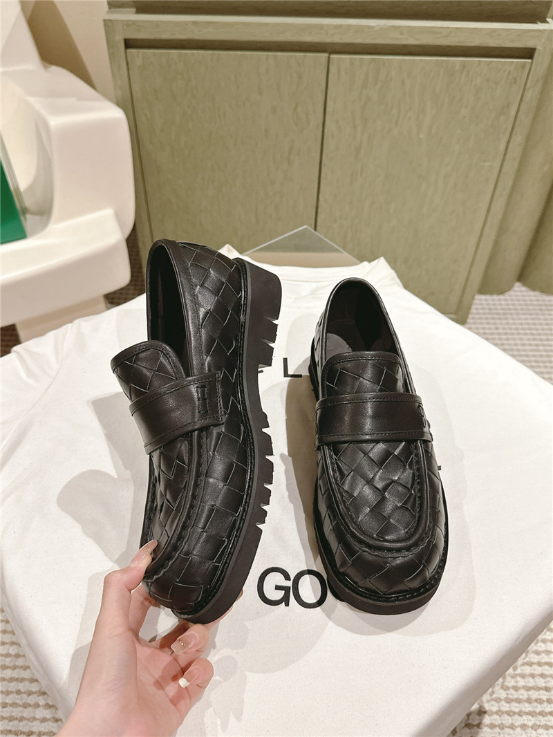 Bottega Veneta Women’s Woven Leather Sneakers