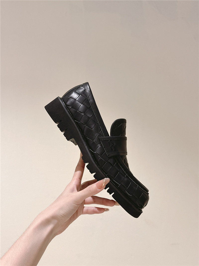 Bottega Veneta Women’s Woven Leather Sneakers