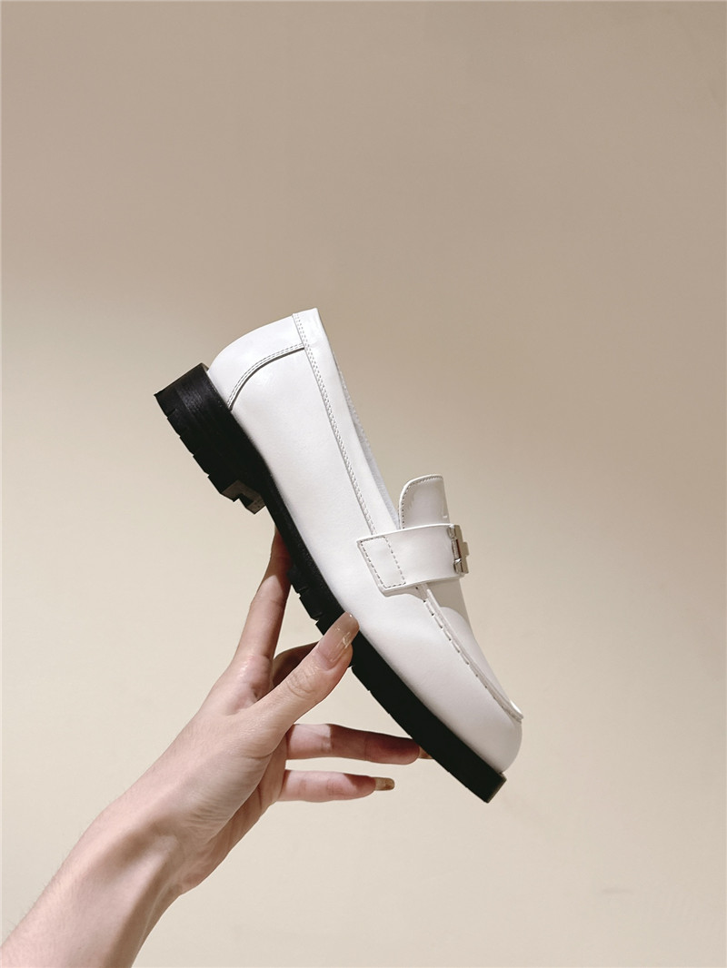 H**me5 british style h buckle loafers replica designer shoes