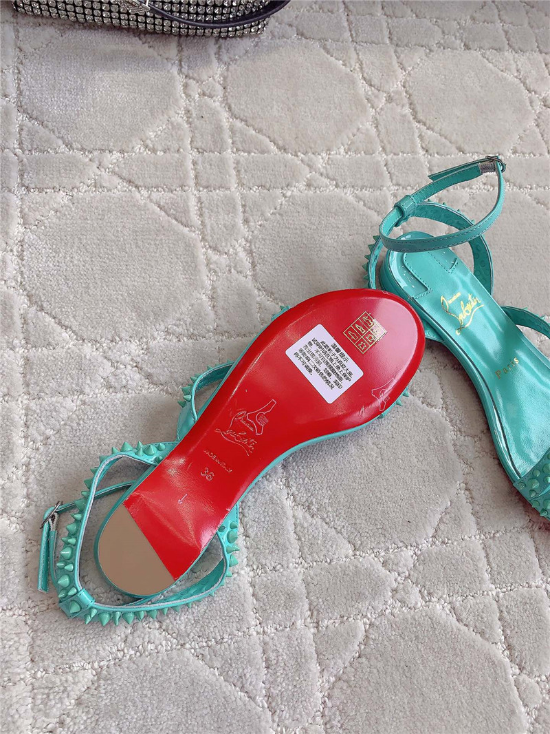 chr1st1an louboutin high heel sandals Marg*e1a replica shoes