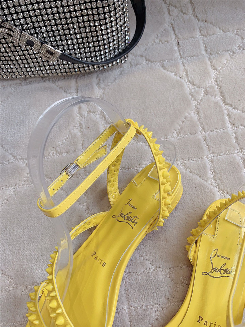 chr1st1an louboutin high heel sandals Marg*e1a replica shoes