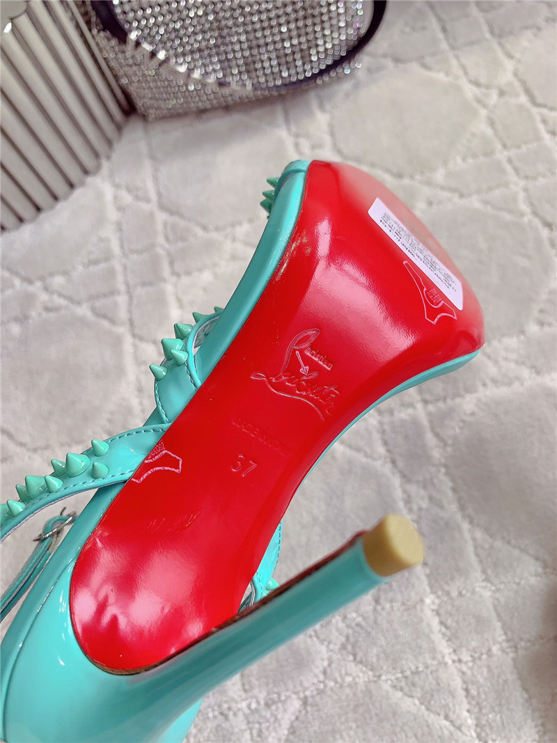 chr1st1an louboutin high heel sandals Marg*e1a replica shoes