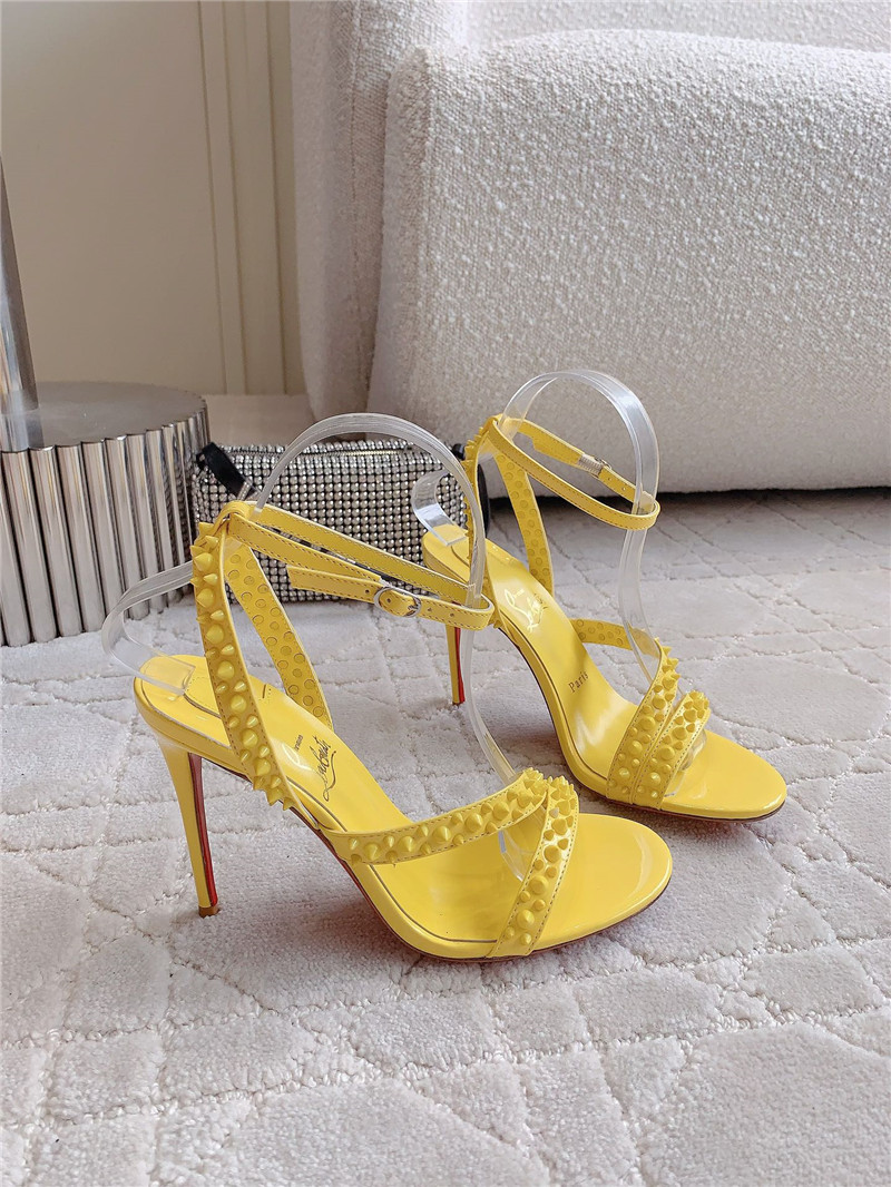 Christian Louboutin high heel sandals margiela replica shoes